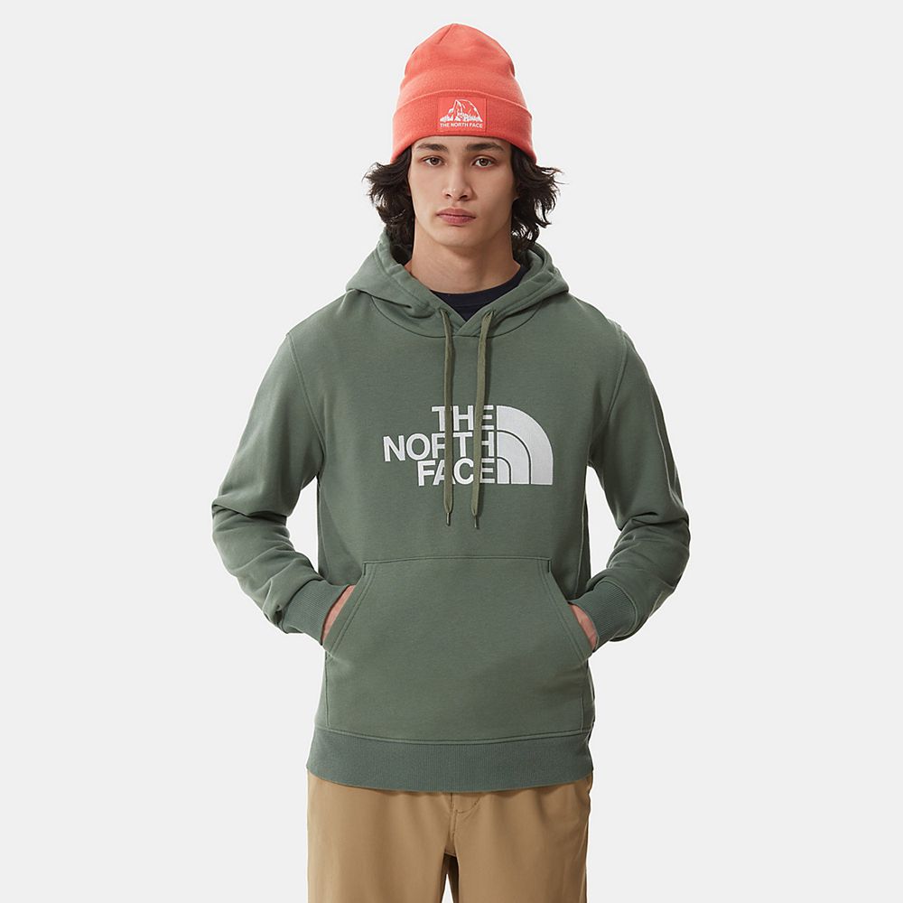 The North Face Hoodie Mens Australia - The North Face Drew Peak Green (SBC-107692)